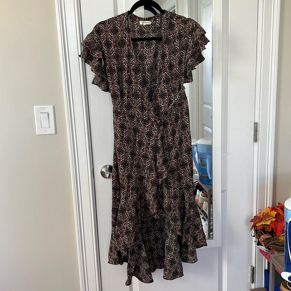 MAX STUDIO MIDI DRESS - S